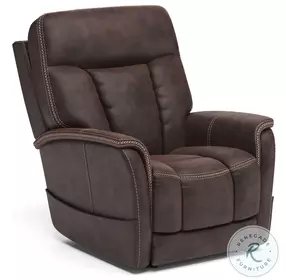 Atlas Brown Power Lift Recliner With Power Headrest And Lumbar