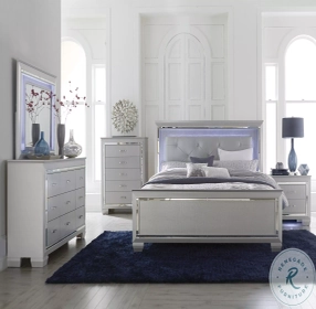 Allura Silver Youth Panel Bedroom Set