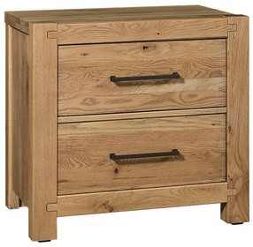 Joinery Natural Oak 2 Drawer Nightstand