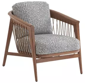 Palm Desert Davita Gray Upholstered Accent Chair