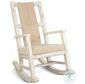 Seabright White Sand Rocking Chair
