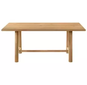 Duncan Washed Oak 71" Rectangular Dining Table