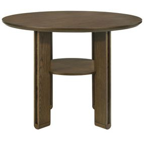 Ottowa Brown 47" Round Counter Height Dining Table