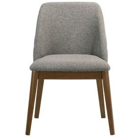 Franklin Gray Upholstered Side Chair Set of 2