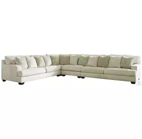 Rawcliffe Parchment 4 Piece Sectional
