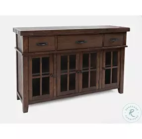 Mission Viejo Rustic Natural Brown Server