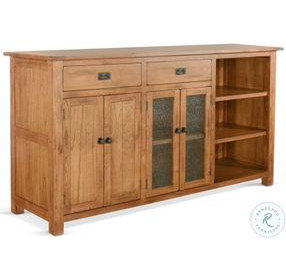 Crimson Ridge Beige 80" Buffet