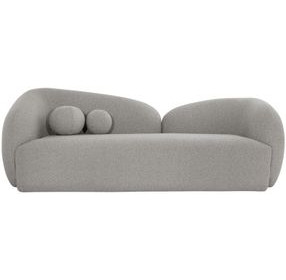 Esme Copenhagen Cappuccino 98" Sofa with Pillows