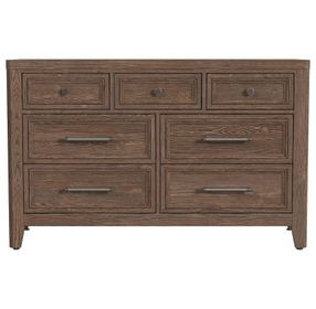 Carlson Harvest Brown 7 Drawer Dresser