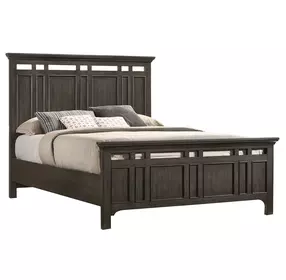 Hawthorne Burnished Clay Queen Panel Bed