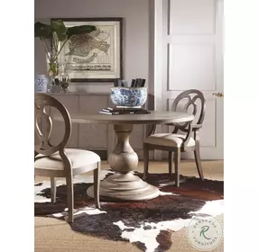 Cohesion Program Grigio Axiom Round Dining Room Set