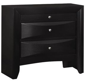 Briana Black Nightstand