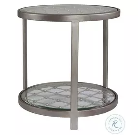 Metal Designs Rich Natural Iron Royere Round End Table