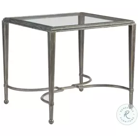 Metal Designs St Laurent Sangiovese Rectangular End Table