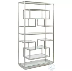 Metal Designs Silver Leaf Holden Etagere