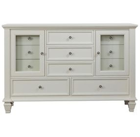 Sandy White Dresser