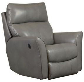 Stardust Valentino Granite Leather Wall Hugger Recliner