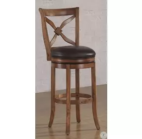 Provence Dark Brown 30" Swivel Bar Stool
