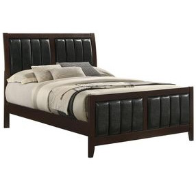 Carlton Cappuccino Full Panel Bed