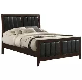 Carlton Cappuccino Full Panel Bed