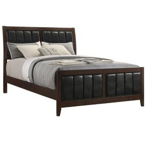 Carlton Cappuccino Queen Panel Bed