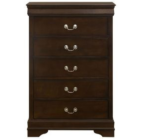 Louis Philippe Cappuccino Chest