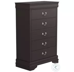 Louis Philippe Cappuccino Chest