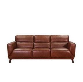 Colton Brandy Leather 84" Sofa