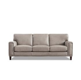 Halwyn Stone Leather 89" Sofa