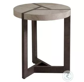 Signature Designs Bleached Olive Ash And White Oak Mercury Spot Table