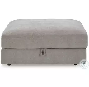 Aslan Court Pebble Ottoman With Storage