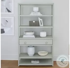 East End Green Mist Accent Bookcase
