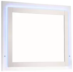 Felicity Gloss White LED Mirror