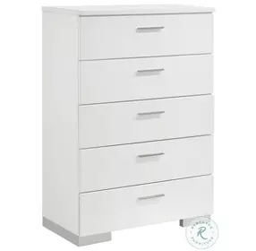 Felicity Gloss White Chest