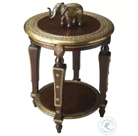 Ranthore Dark Brown Side Table