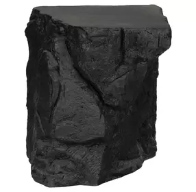 4117 Black Square Accent Table