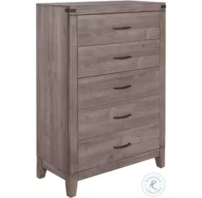 Woodrow Brownish Gray Chest
