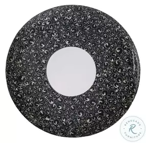 Signature Designs Polished Black Mariana Mirror