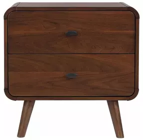 Robyn Dark Walnut Nightstand