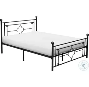 Morris Black Full Metal Poster Bed