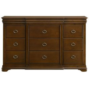 Garland Brown Cherry 11 Drawer Dresser