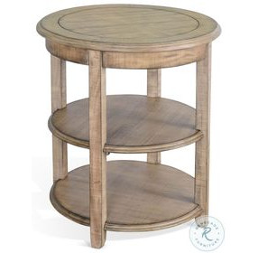 Seabright Beach Pebble Round Side Table