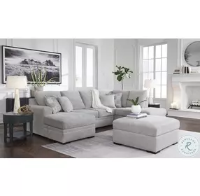 Gabyleigh Nickel Performance Fabric Modular Sectional