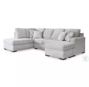Gabyleigh Nickel 2 Piece Performance Fabric Sectional with LAF Chaise
