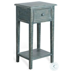 Seabright Sea Grass Rectangular Side Table