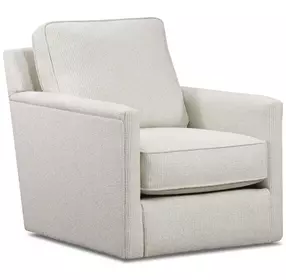 Durango Moose Off White and Gray Performance Fabric Upholstered Accent Chair