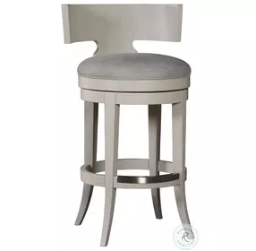 Signature Designs Frost Gray Fuente Swivel Bar Stool
