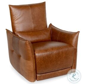 Amsterdam Brown Leather Recliner Arm Chair