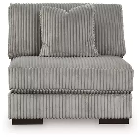 Lindyn Fog Armless Chair