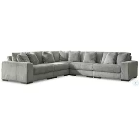 Lindyn Fog 5 Piece Modular Sectional